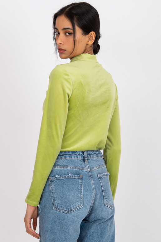 Lime Veluurpluus Kigali väljalõikega