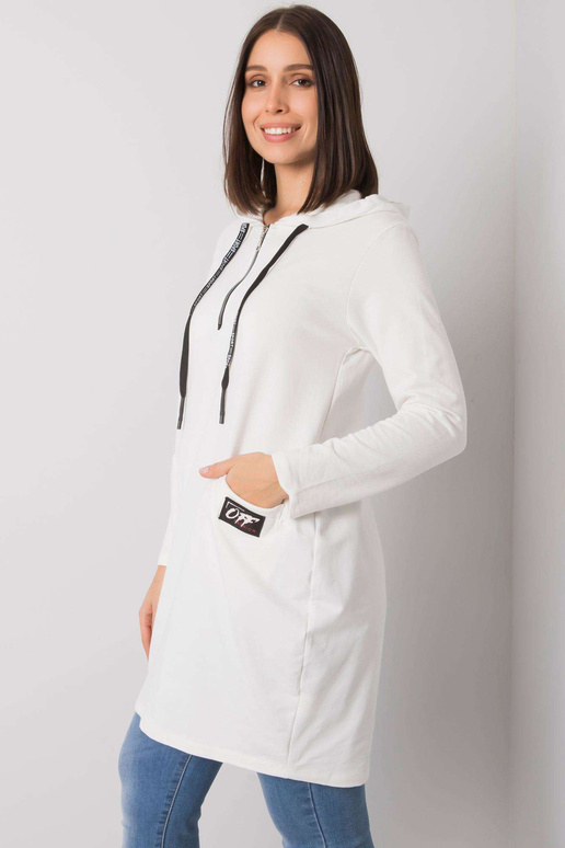 Ecru puuvillane tuunika pluss...