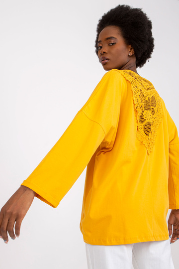 Kahvatuoranž pluus pitsiga... 2