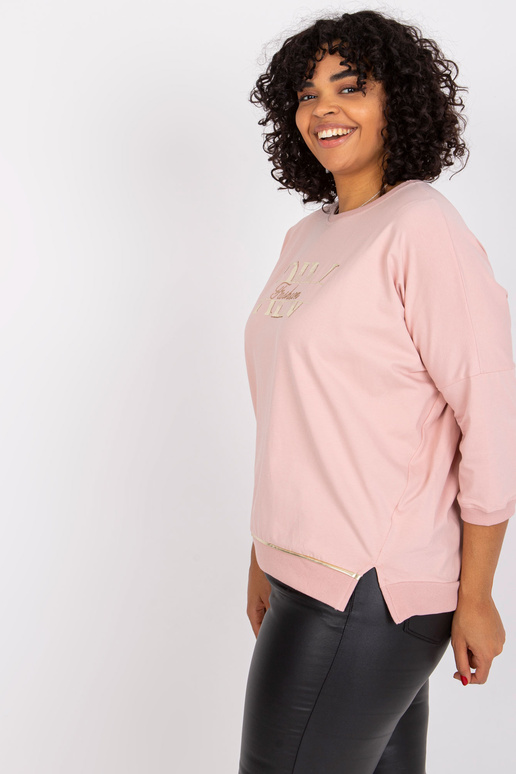 Dirty roosa pluss suuruses pluus...