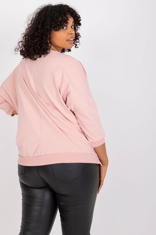 Dirty roosa pluss suuruses pluus...