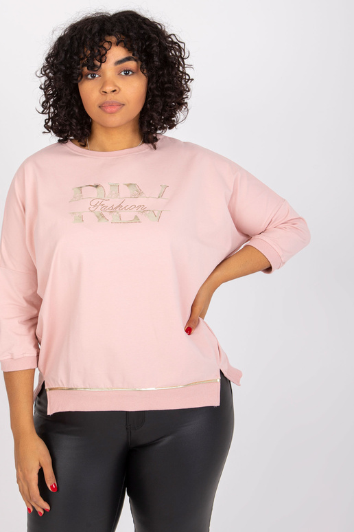 Dirty roosa pluss suuruses pluus...