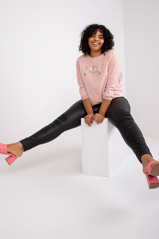 Dirty roosa pluss suuruses pluus...