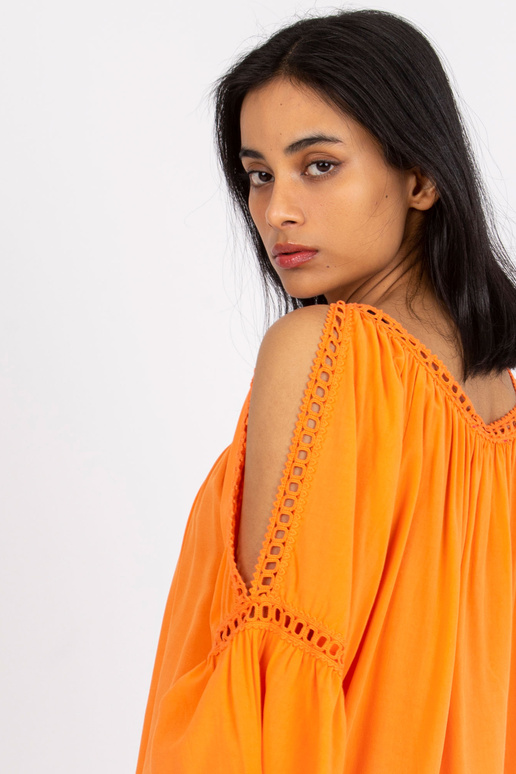 Oranž viskoosist pluus Kearney OCH BELLA