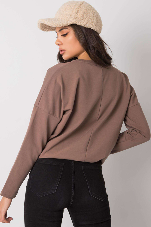 Pruun pluus trükiga Jackson RUE PARIS