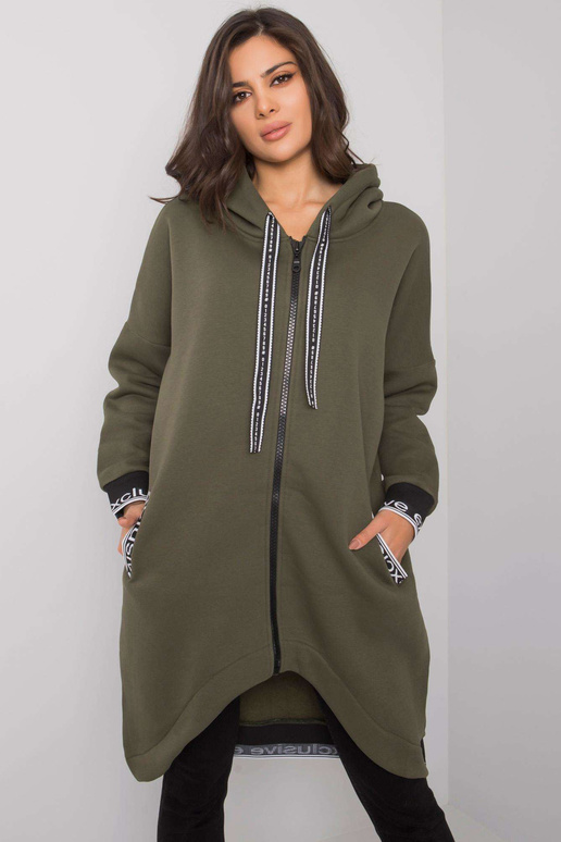 Khaki värvi kapuuts Mayar