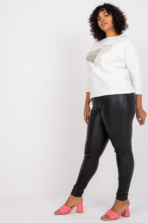 Ecru pluss suuruses pluus Edith...