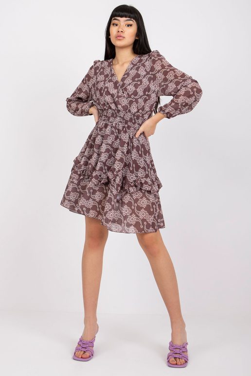 Kim OCH BELLA pruuni mustriga...