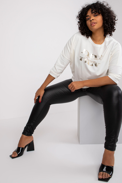 Ecru pluus pluss suuruses puuvillane...