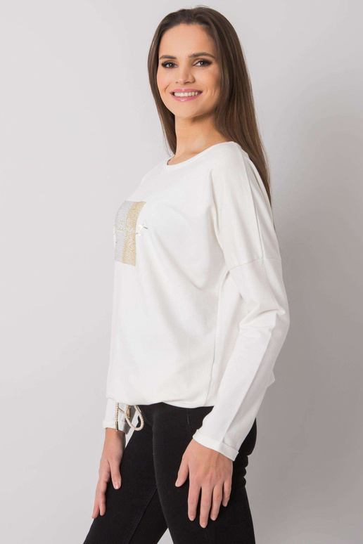 Ecru pluus kivikividega Adele RUE PARIS