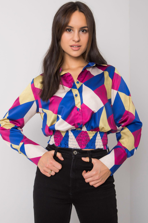 Sinine/kollane Grizella särkpluus