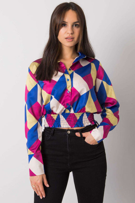 Sinine/kollane Grizella särkpluus