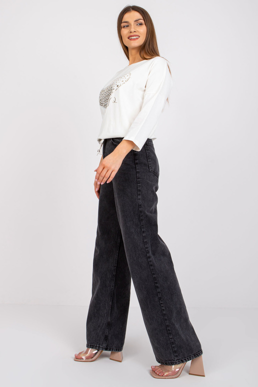 Ekrüpuuvillane pluus Elizabeth RUE PARIS