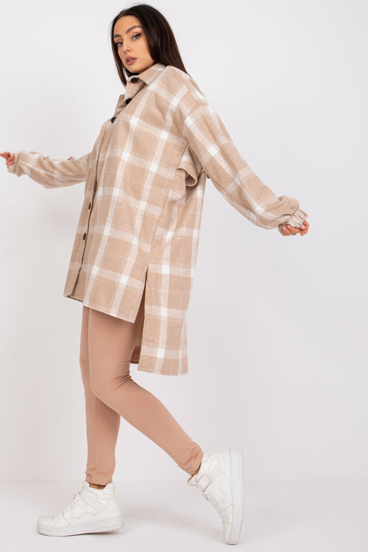 Suzanne beež ja valge ruuduline pikk...