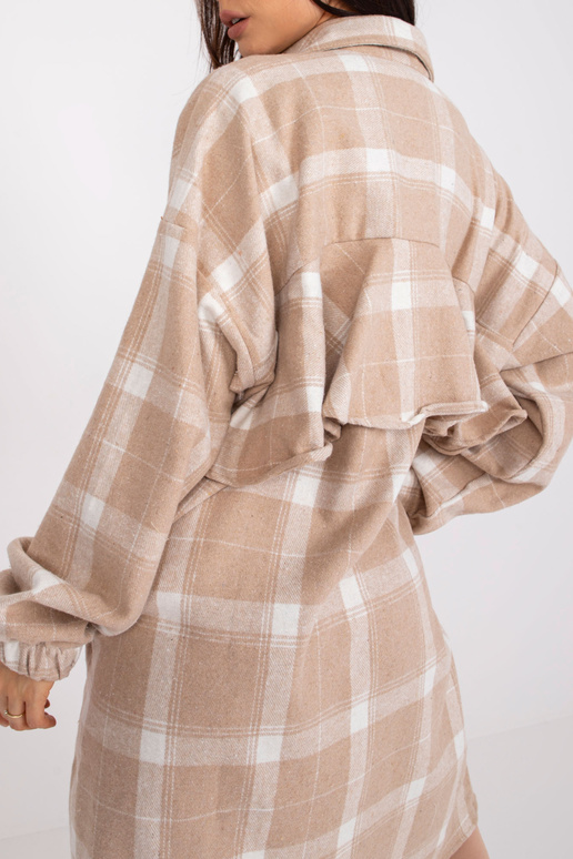 Suzanne beež ja valge ruuduline pikk...