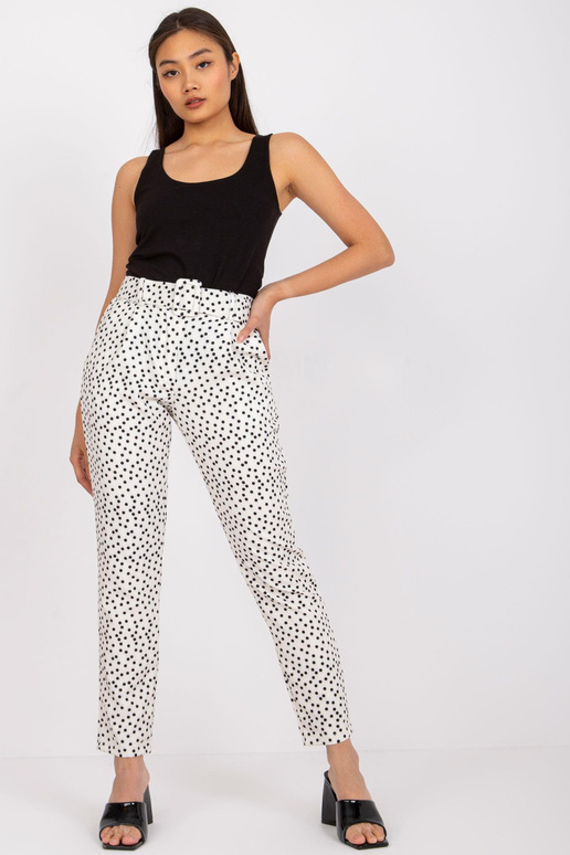 Ecru täpilised püksid Kyoto Ecru täpilised püksid Kyoto