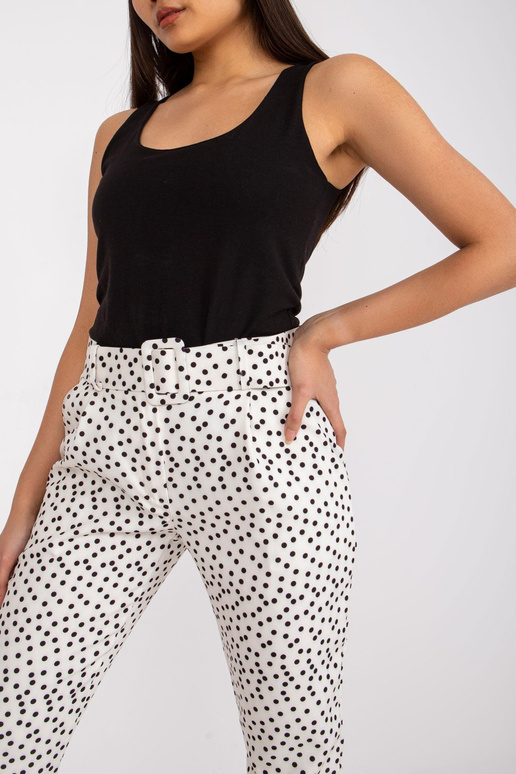 Ecru täpilised püksid Kyoto Ecru täpilised püksid Kyoto