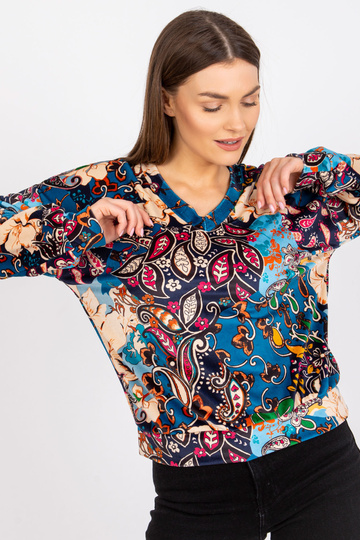 Blue Ruby Prints Naiste pluus 2