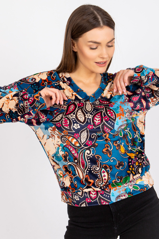 Blue Ruby Prints Naiste pluus