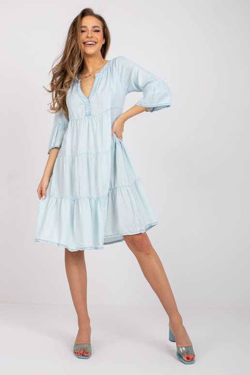 Helesinine kleit enne põlve SUBLEVEL