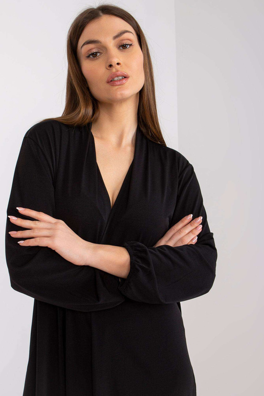 Must avar kleit Rimini taskutega Must avar kleit Rimini taskutega