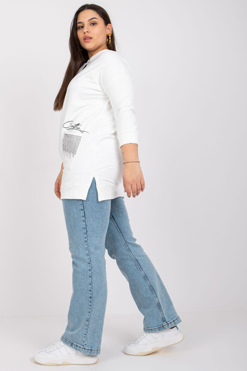 Ecru dressipluusi tuunika...