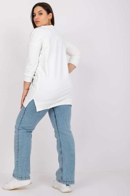 Ecru dressipluusi tuunika pluss...