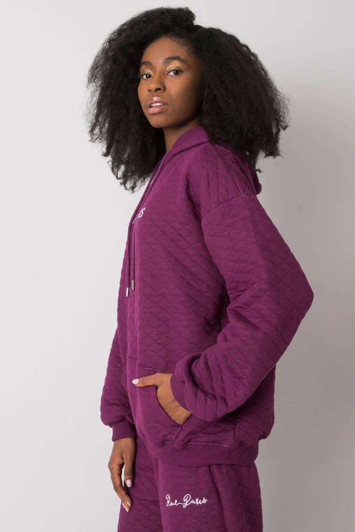 Lilla tikitud dressipluus Hanna RUE...