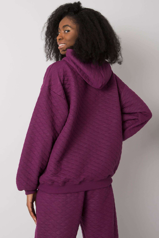 Lilla tikitud dressipluus Hanna RUE...