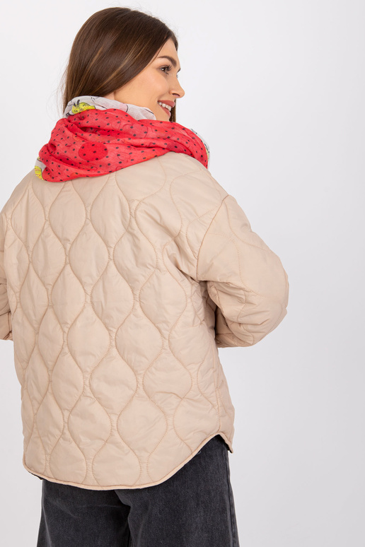 Valge-punane prindiga sall