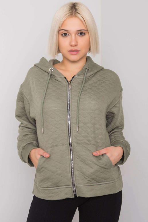 Khaki värvi tepitud tõmblukuga...