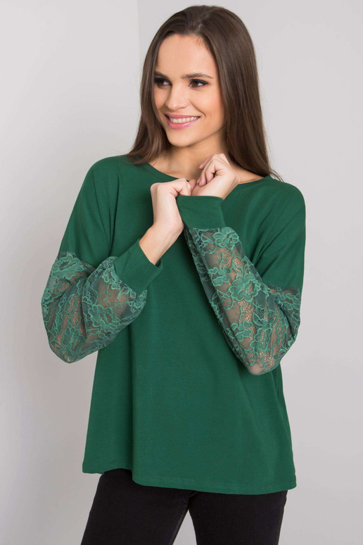 Tumeroheline pitsiga pluus Shantelle...