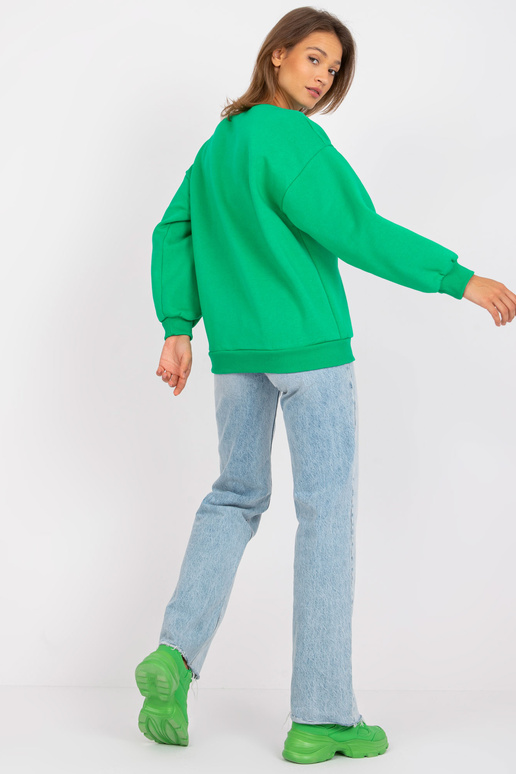 Roheline puuvillane dressipluus Elise