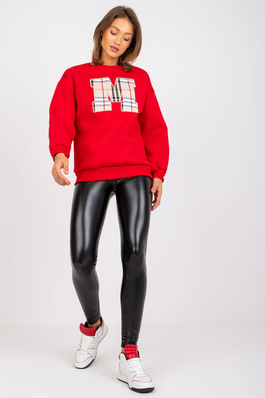 Punane Elise Print naiste kampsun