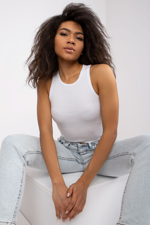 Valge triibuline topp Eston RUE PARIS Valge triibuline topp Eston RUE PARIS