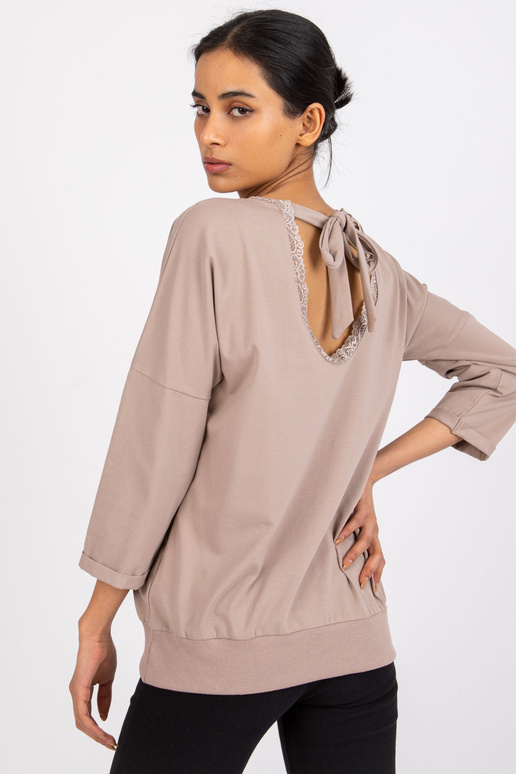 Tumebeež selja lõikega pluus Wioleta...