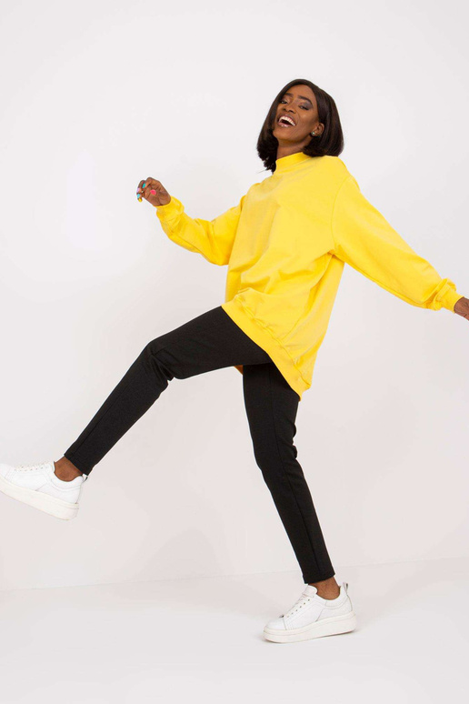 Kollane Twist puuvillane dressipluus