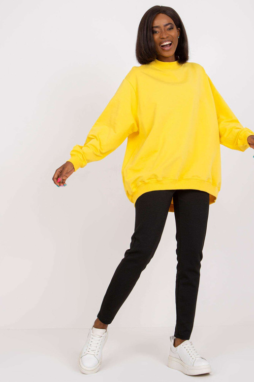 Kollane Twist puuvillane dressipluus