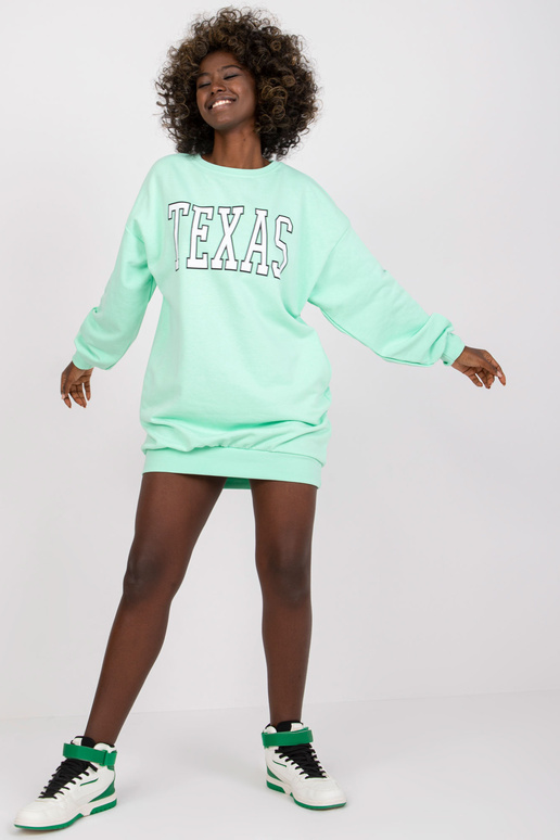 Piparmündi pikk dressipluus Poppy