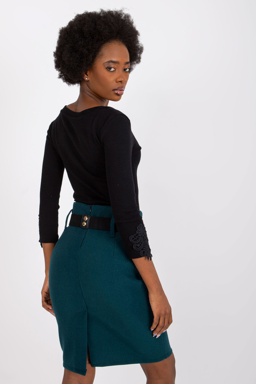 Must triibuline pluus Alissia RUE PARIS