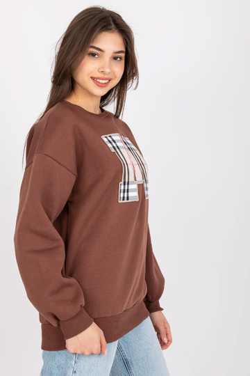 Tumepruun dressipluus...