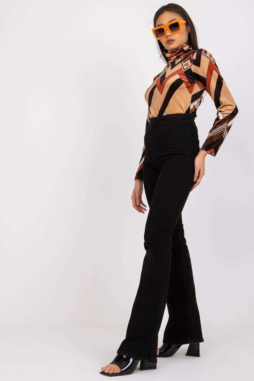 Pruun ja must Biloxi kõrge kaelusega...