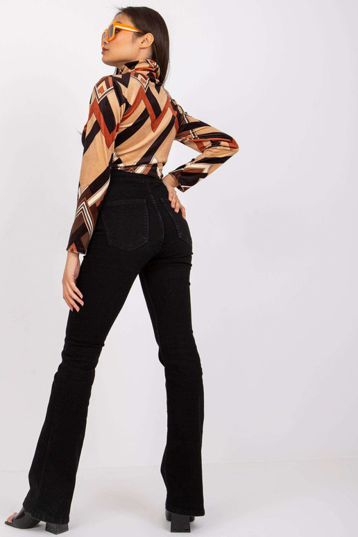 Pruun ja must Biloxi kõrge kaelusega...