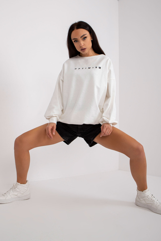 Ecru kapuutsita dressipluus Miley...