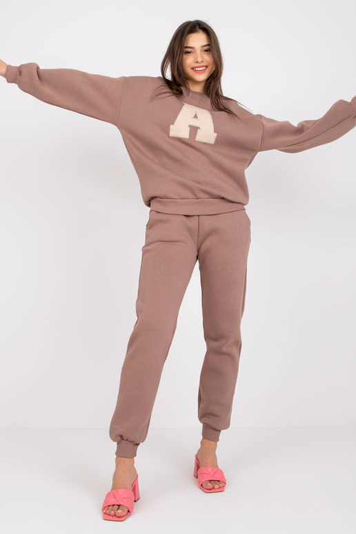 Pruun Edvige kapuutsita dressipluus