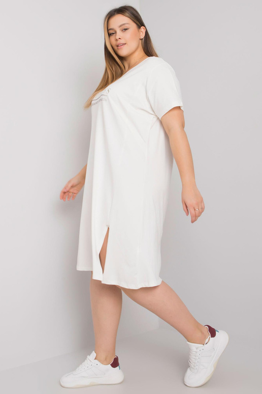 Lucy Ecru suures suuruses lõhikuga kleit