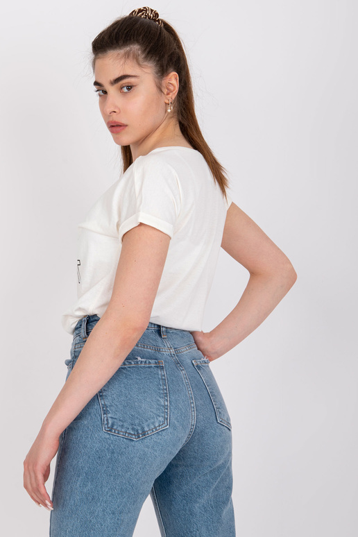 Ekrüpuuvillane naiste t-särk Cabrera... Ekrüpuuvillane naiste t-särk Cabrera...