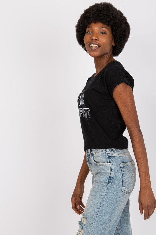 Must naiste t-särk trükiga Cabrera...