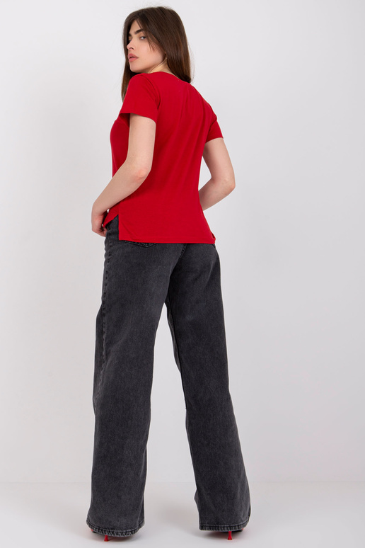 Burgundia põhiline naiste t-särk... Burgundia põhiline naiste t-särk...