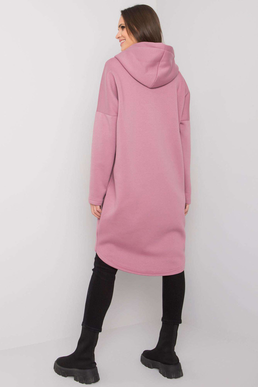 Määrdunud roosa pikk dressipluus...